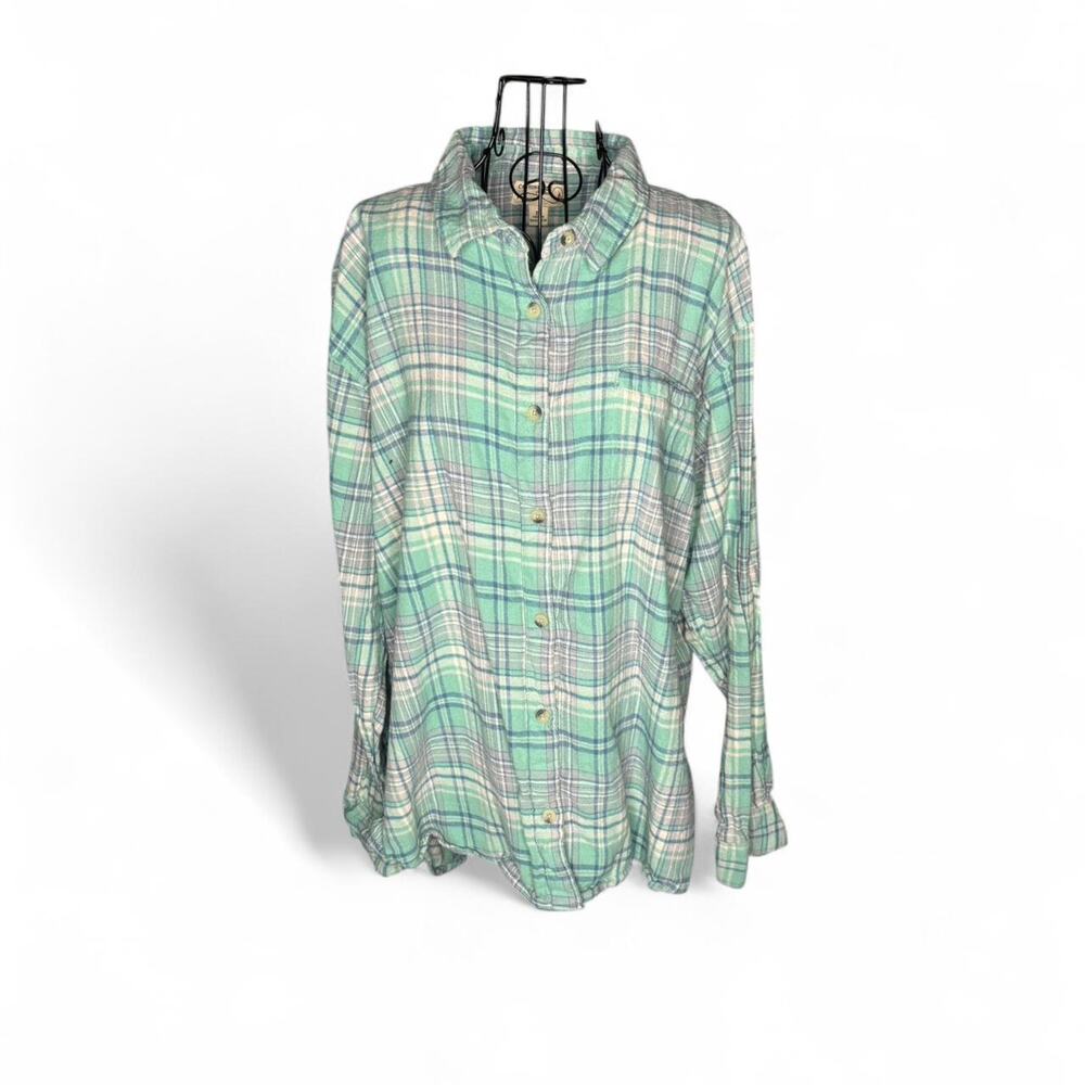 Canyon Guide Outfitters Oversized Plaid Flannel Size 2X